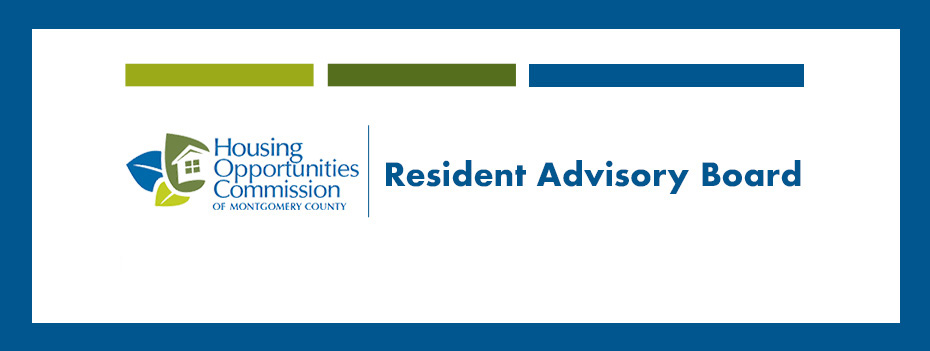 Resident Advisory Board Banner